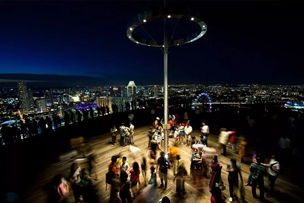 บัตรเข้าจุดชมวิวสกายพาร์คมารีน่าเบย์แซนด์ สิงคโปร์