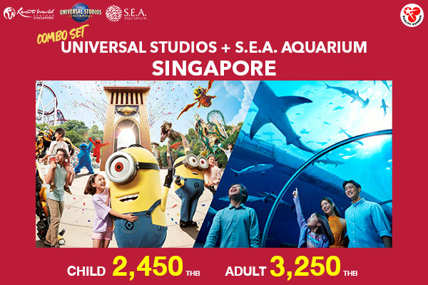 Universal Studios And S.E.A. Aquarium SINGAPORE Combo set