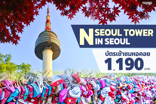 บัตรเข้าชมหอคอย N Seoul Tower In Seoul