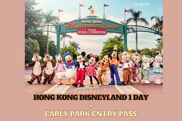 Hong Kong Disneyland 1 Day and Early Park Entry Pass